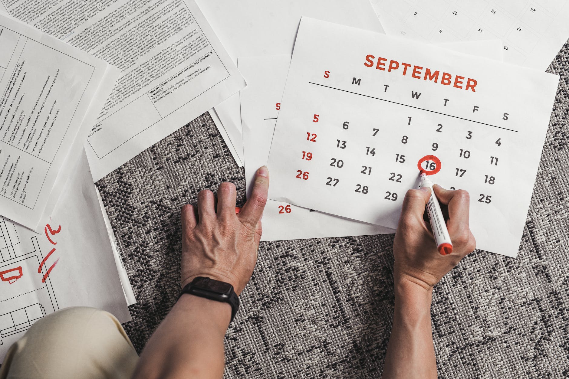Half way though September and…